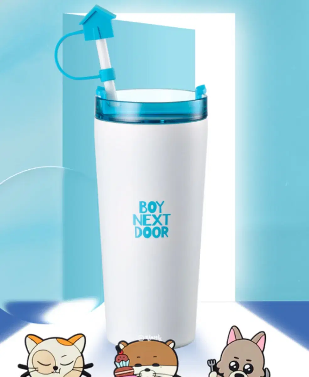 BOYNEXTDOOR EDIYA タンブラー スリーブ セット Qoo10] HYBE 【公式】 BOYNEXTDOOR X E : KPOP